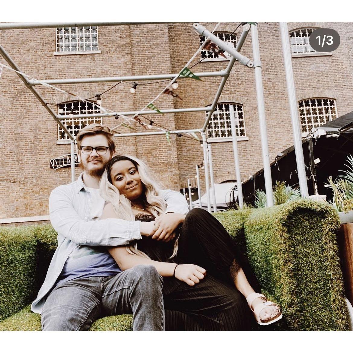 Our 1 year anniversary and a COVID lockdown photoshoot.