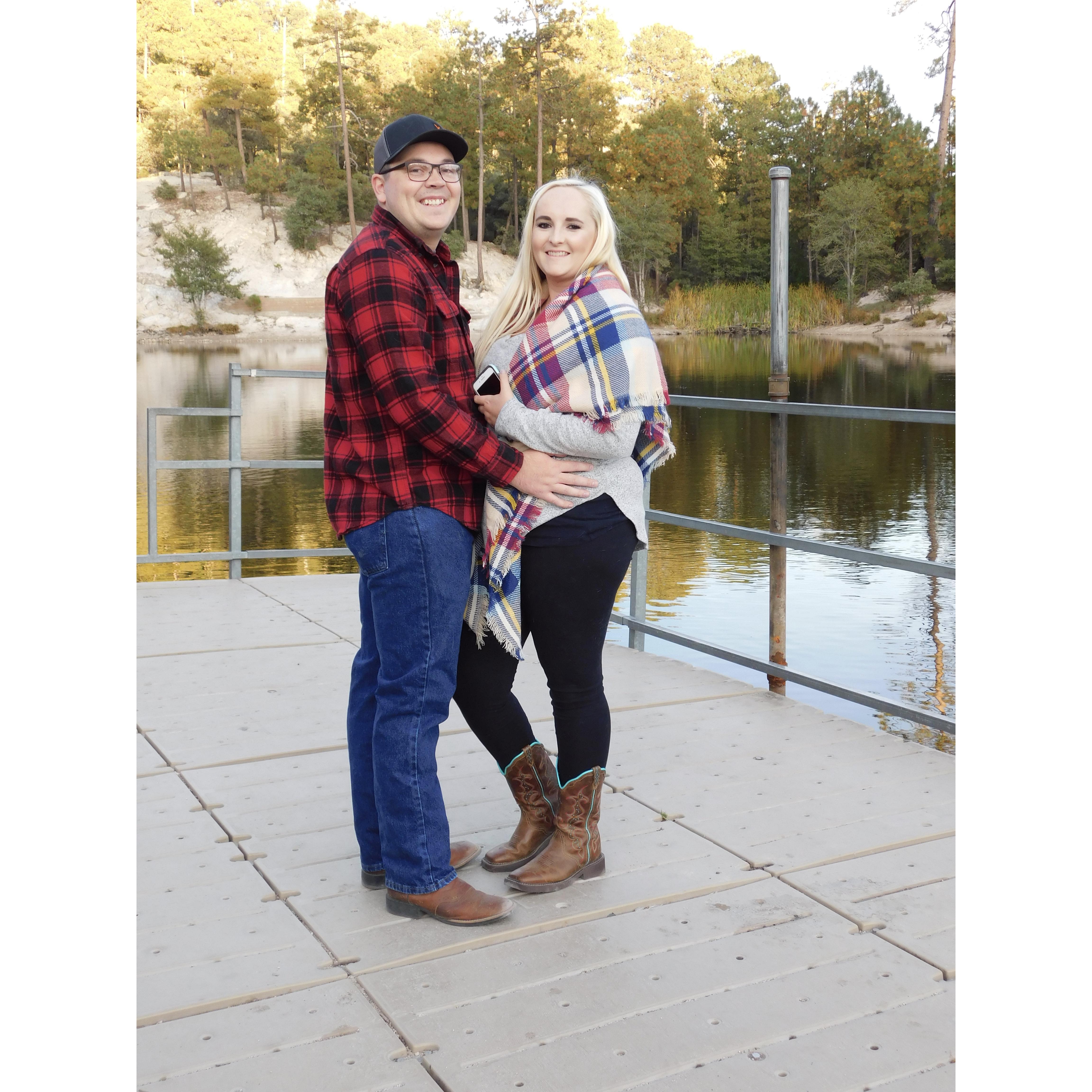 RIGHT before the proposal!!