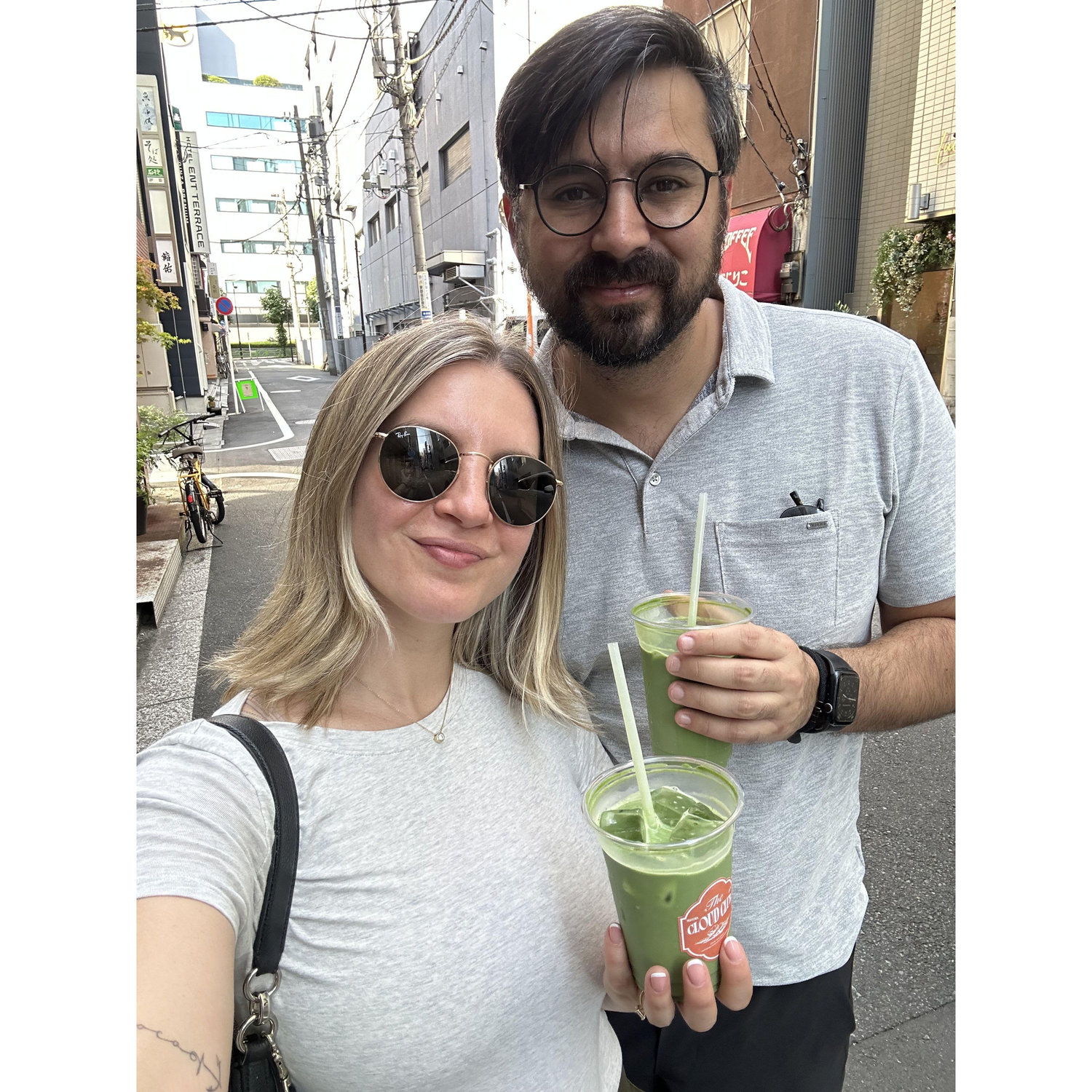 Our first Matcha in Japan - Tokyo, Japan