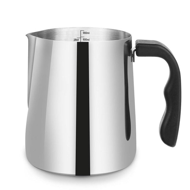 SAEUYVB 32oz Stainless Steel Wax Melting Pot with Heat-Resistant Handle and Dripless Pouring Spout for Candle Making