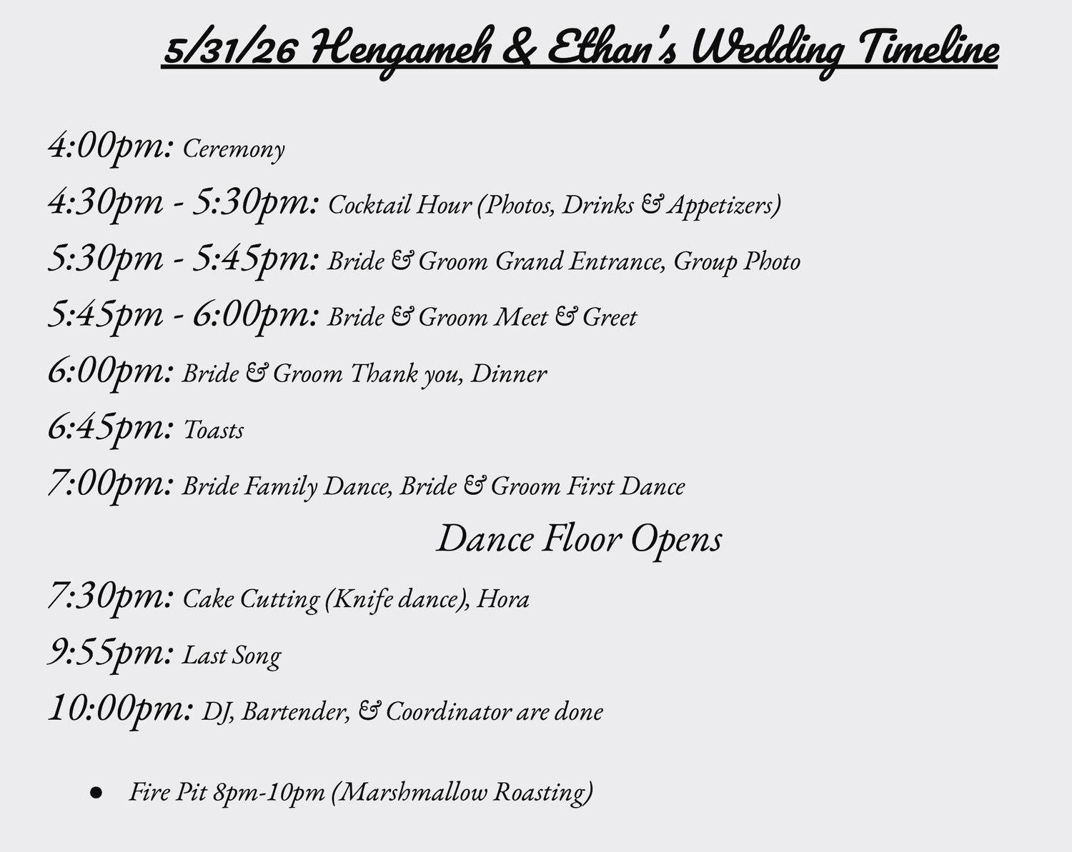 The Wedding Website of Ethan Sussman and Hengameh Bagherian