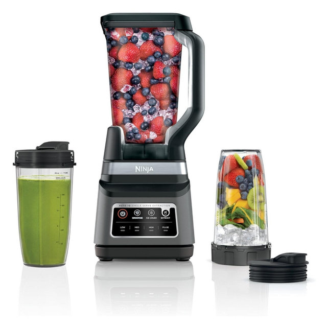 Ninja BN751 Professional Plus DUO Blender 72 oz Pitcher & 2 To-Go Cups, 1400 Peak Watts