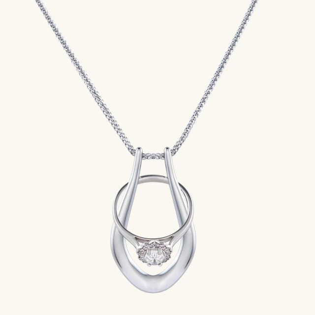 Vesta Ring Keeper – Graceful & Versatile | Pixie Wing™ - Silver