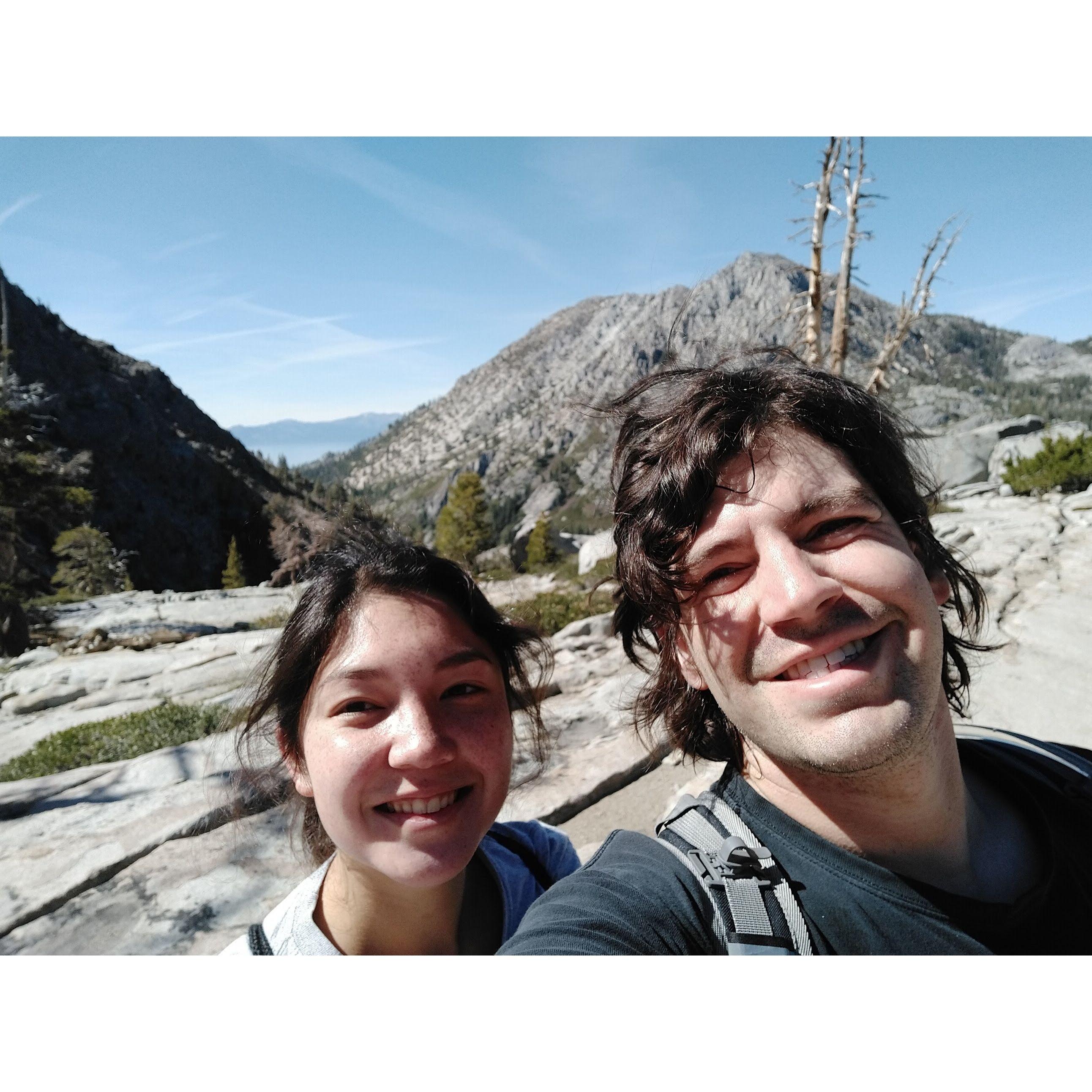 Hiking in desolation wilderness