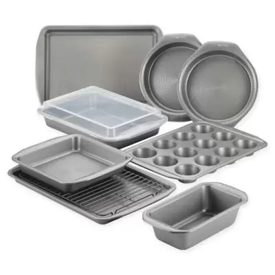Circulon® Total Non-Stick 10-Piece Bakeware Set in Grey
