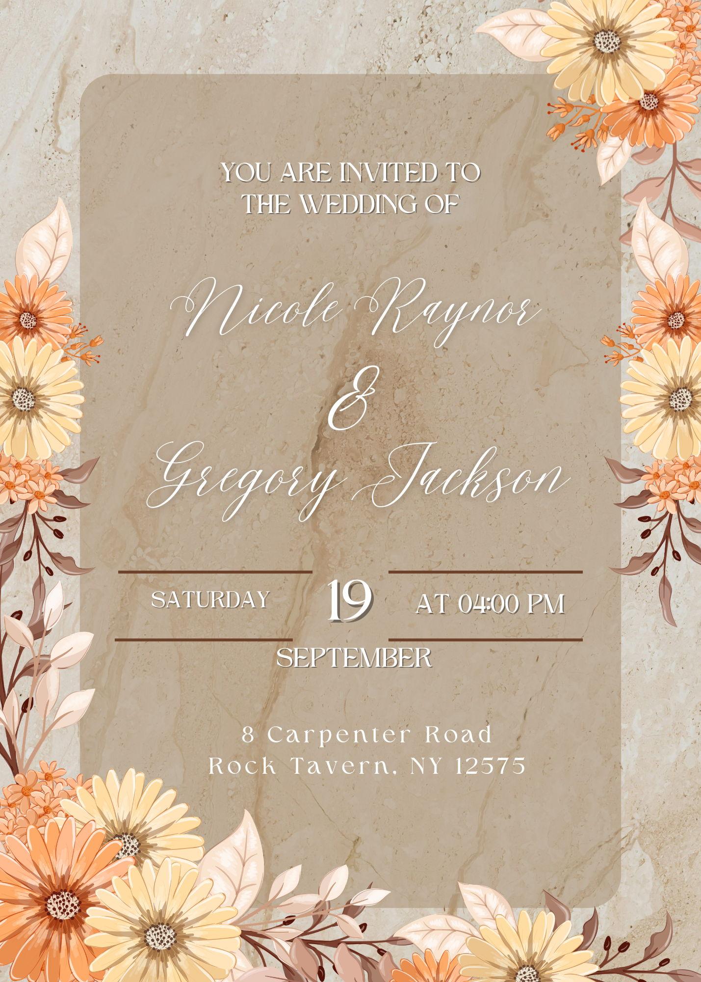 The Wedding Website of Nicole Raynor and Gregory Jackson
