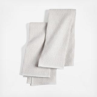 Diamond Pique Dish Towel, Set of 2