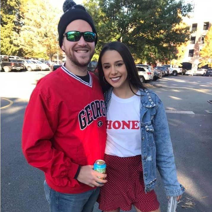 Cheering on the DAWGS in Athens!