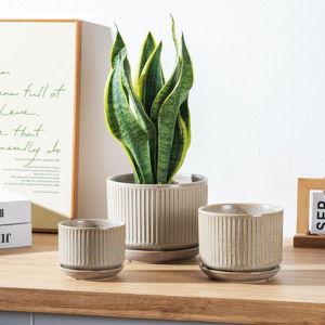 Ceramic Plant Pots Set of 3
