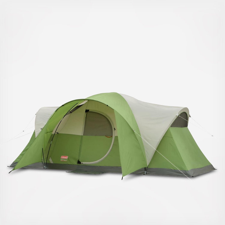 Coleman, Montana 8-Person Cabin Camping Tent with Hinged Door | Zola