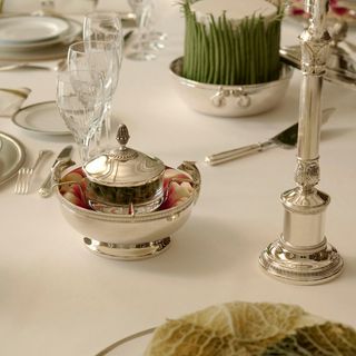 Malmaison Silver-Plated Caviar Server
