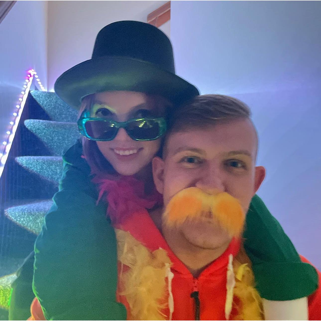 Don't know how we're ever going to beat this Halloween costume!