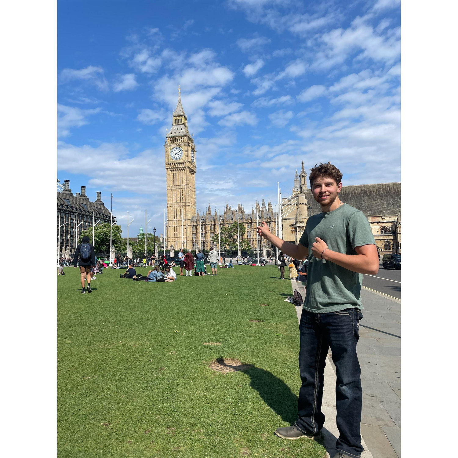 Ben with Big Ben!