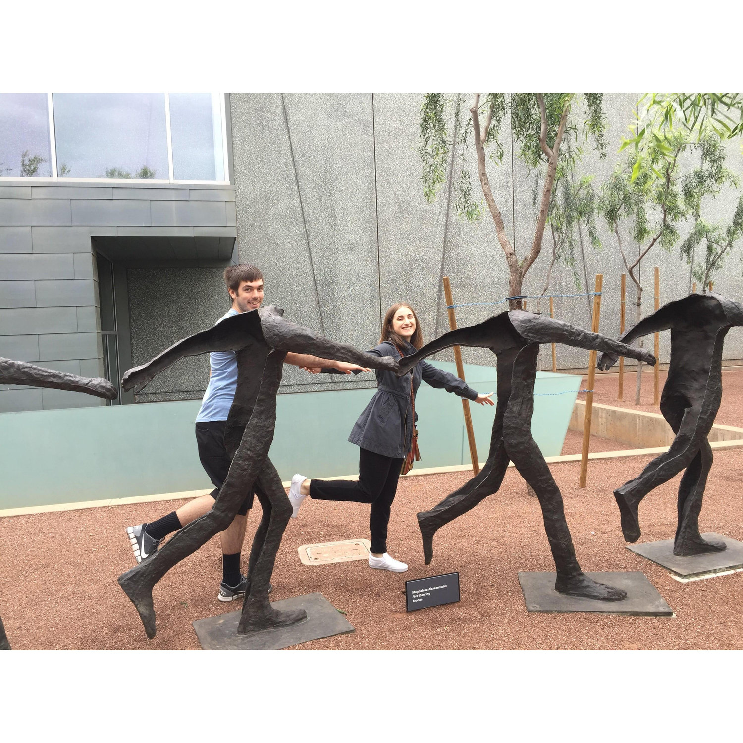 The day Brianna decided she wanted to get married to Brad at the Phoenix Art Museum!