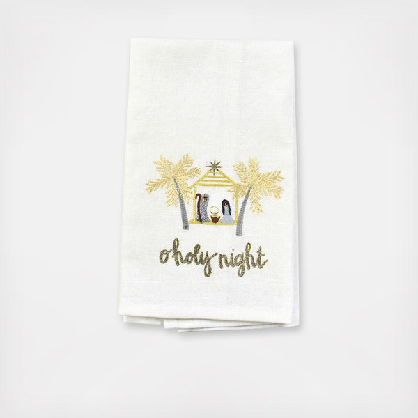 Coton Colors by Laura Johnson Nativity Hand Towel