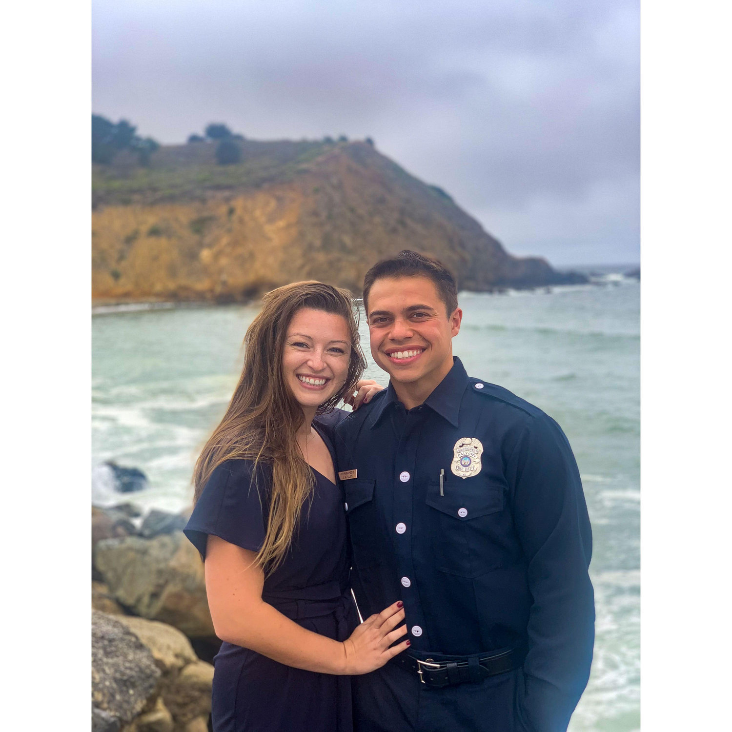 Austin's graduation from Daly City Fire Academy, 2021