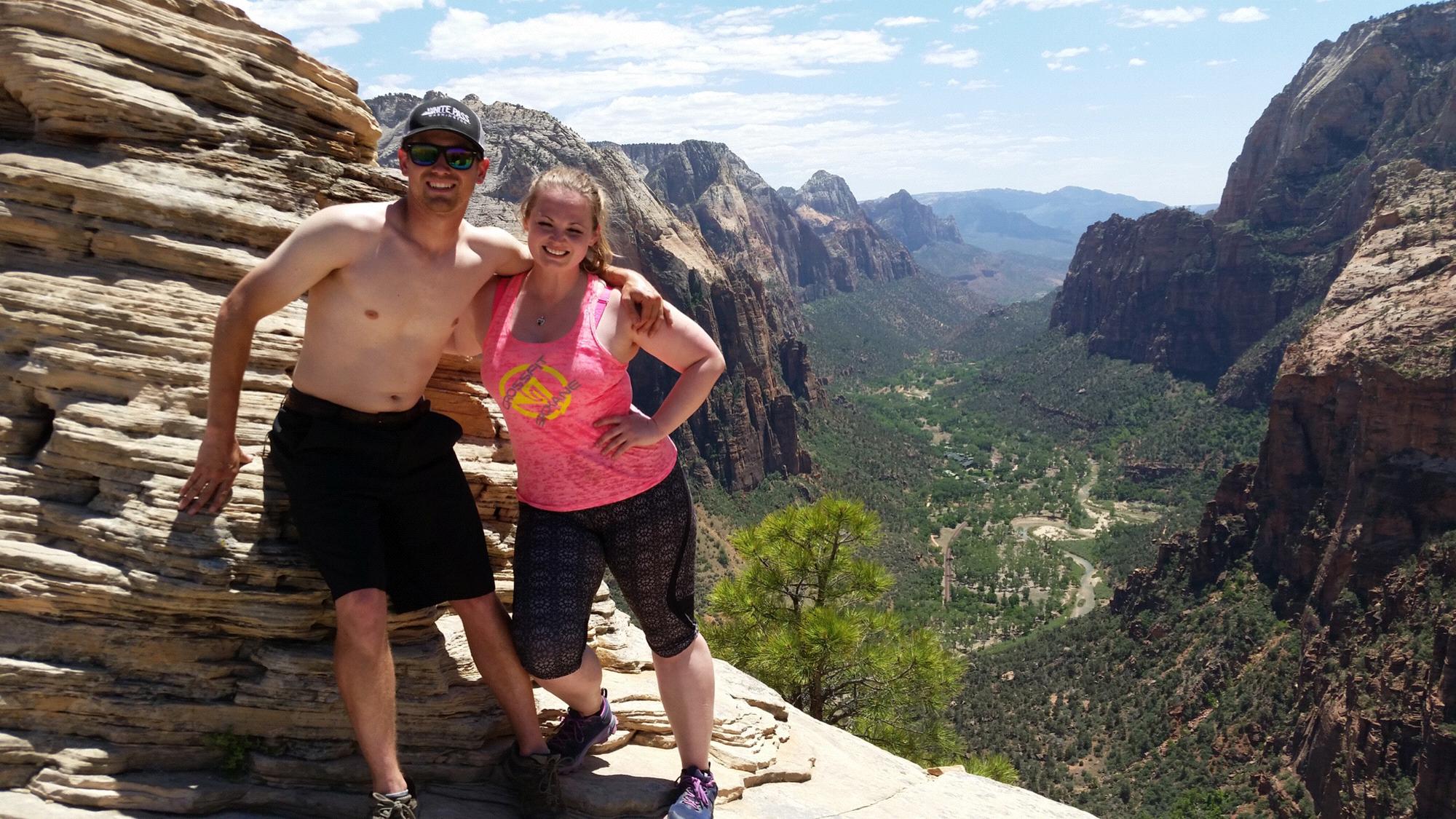 Angel's Landing. Zion National Park. Summer 2017.