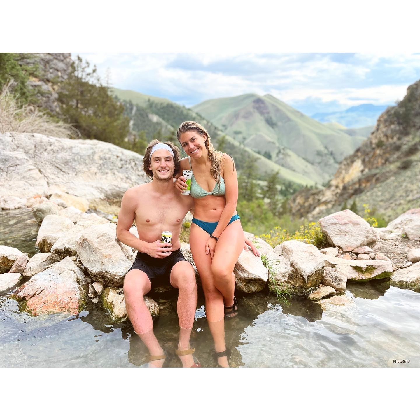 The Idaho hot springs- Gold Bug, where it all started.