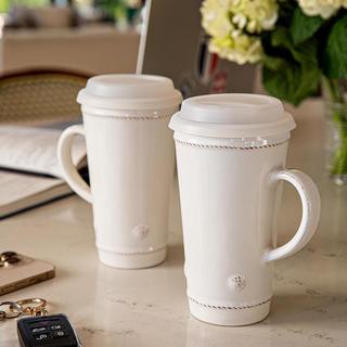 Berry & Thread Whitewash Travel Mug