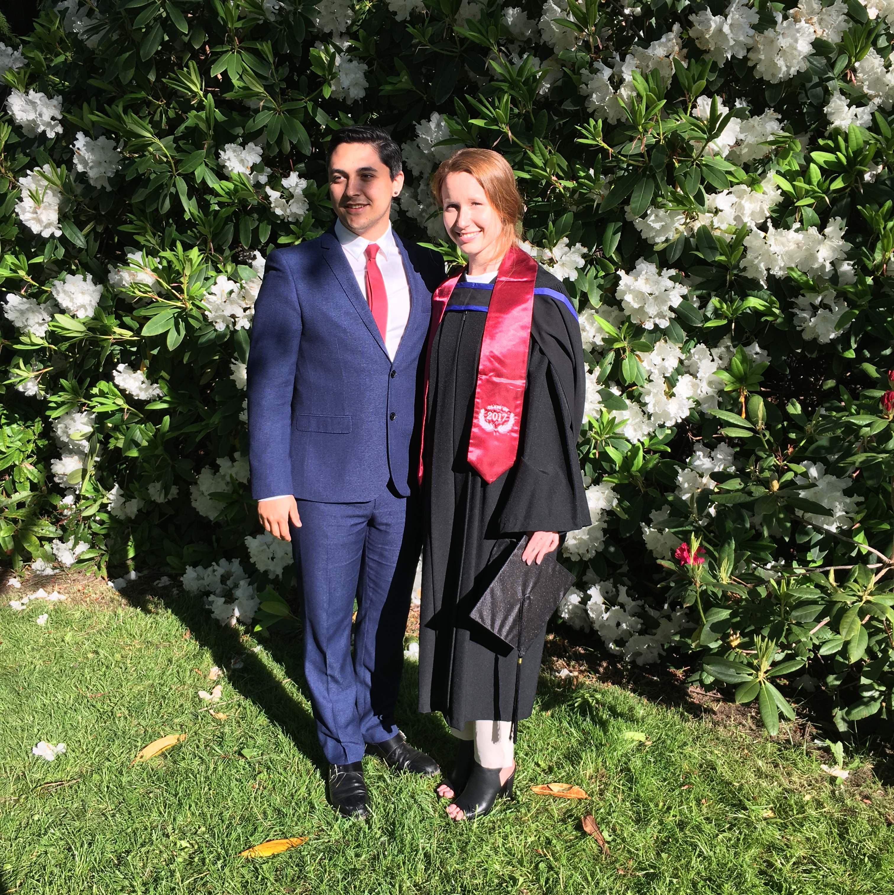 Vic's graduation from UBC in 2017!