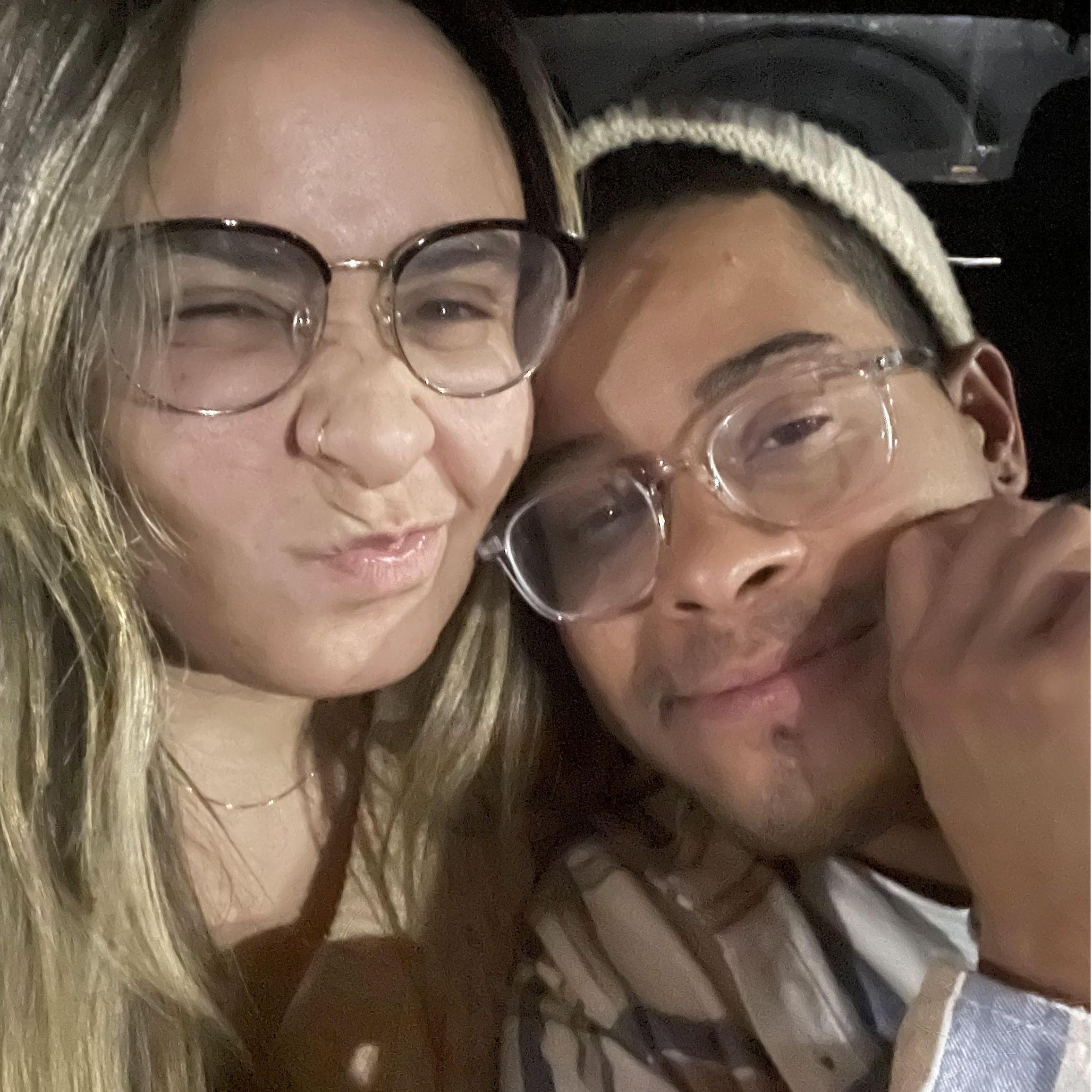 this photo was taken a few moments before we said "I love you" to each other for the first time