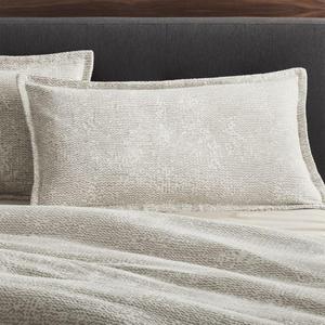 Brice Natural Patterned King Sham
