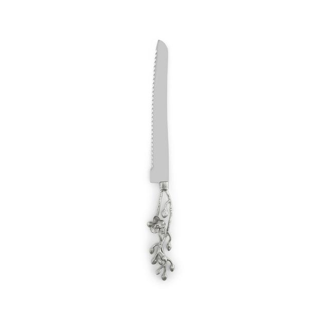 Michael Aram White Orchid Bread Knife
