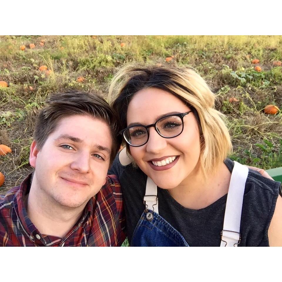Our traditional pumpkin picking at Tate Farms!