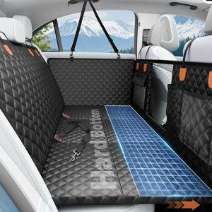 Dog Car Seat Cover for Back Seat with Hard Bottom