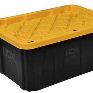 17 gallon plastic tote