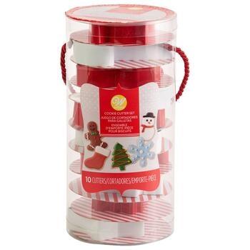 Holiday Cookie Cutters - Set of 10