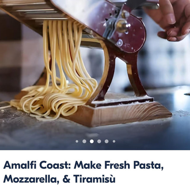 Pasta making class in Italy!