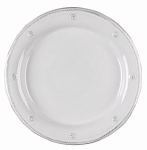 B&T Round Dinner Plate, White