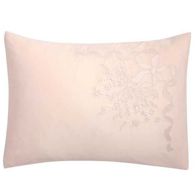 Love Shack Fancy Pink Bow Sham, Multi, Standard