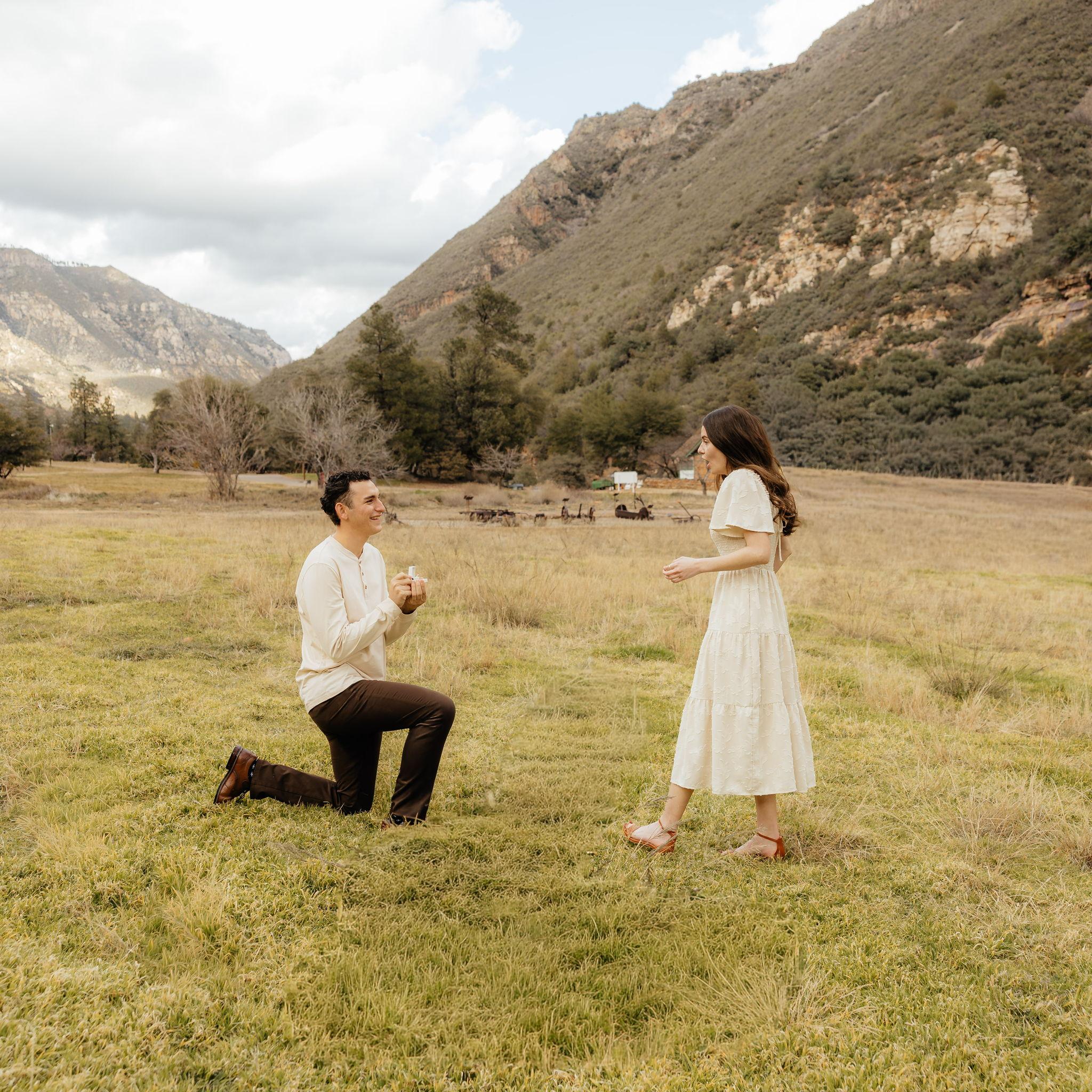 If you couldn't tell, Blythe was pretty surprised when Patrick proposed!