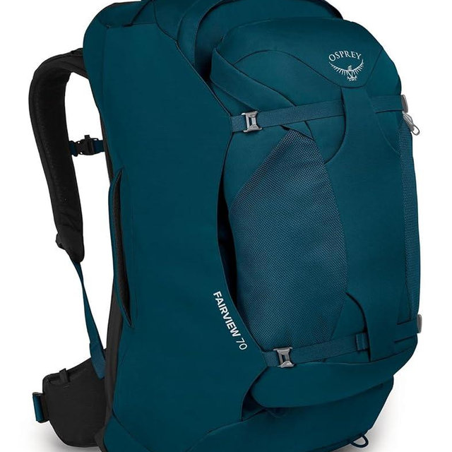 Osprey Fairview 70L Women's Travel Backpack, Night Jungle Blue