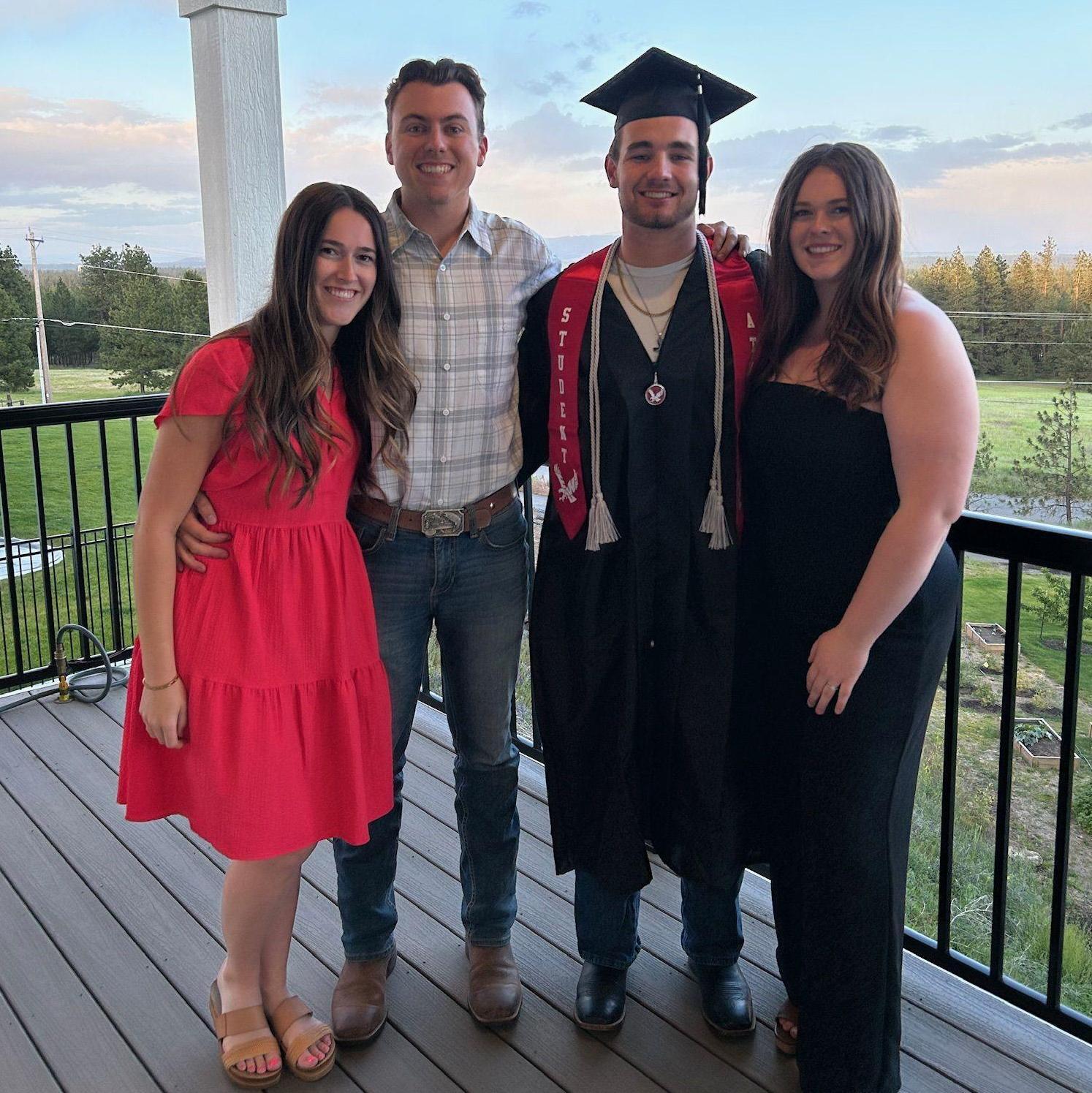One of our first roadtrips to celebrate Austin's graduation!
