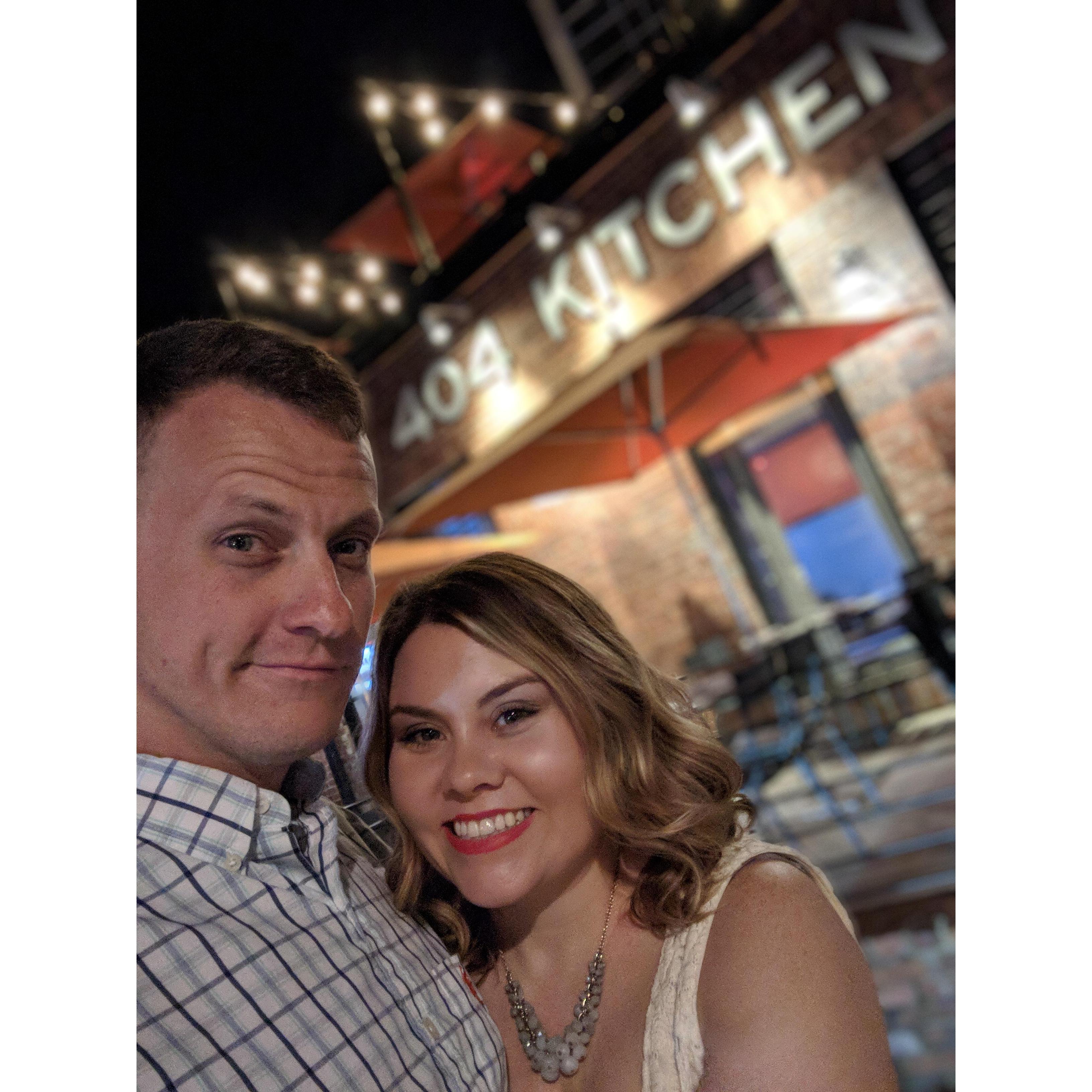 The birthday dinner