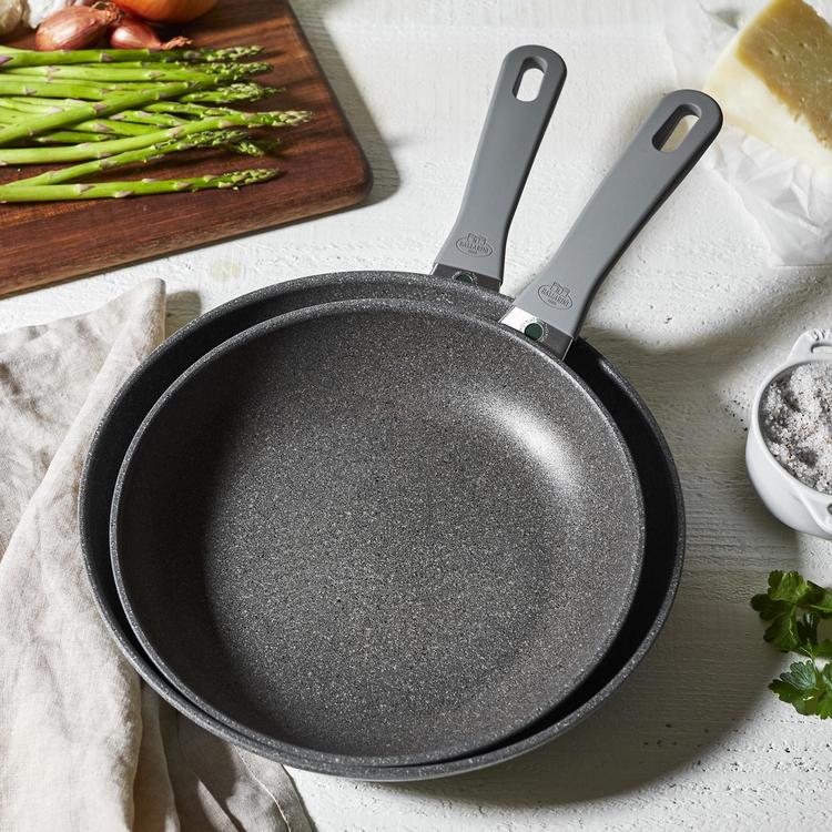 Paula Deen Non-Stick Stainless Steel Skillets (Size: 12 IN