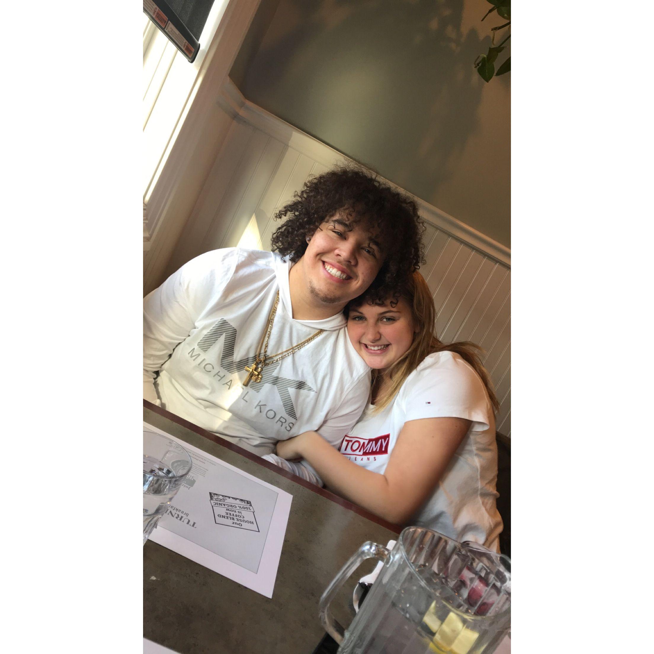 Our first picture together!