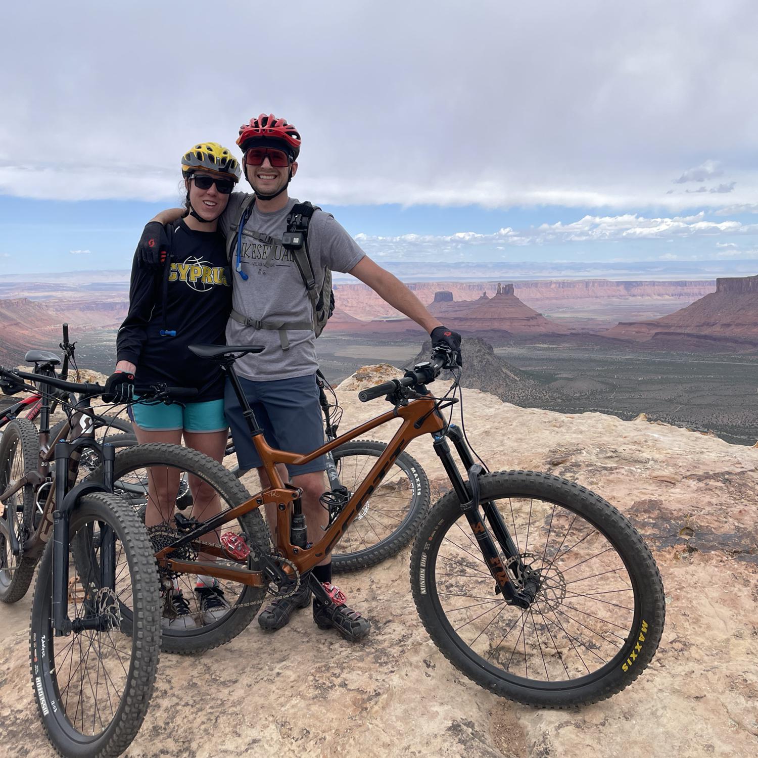 May 8th 2021. Biking in Moab. Our favorite thing in the entire world.