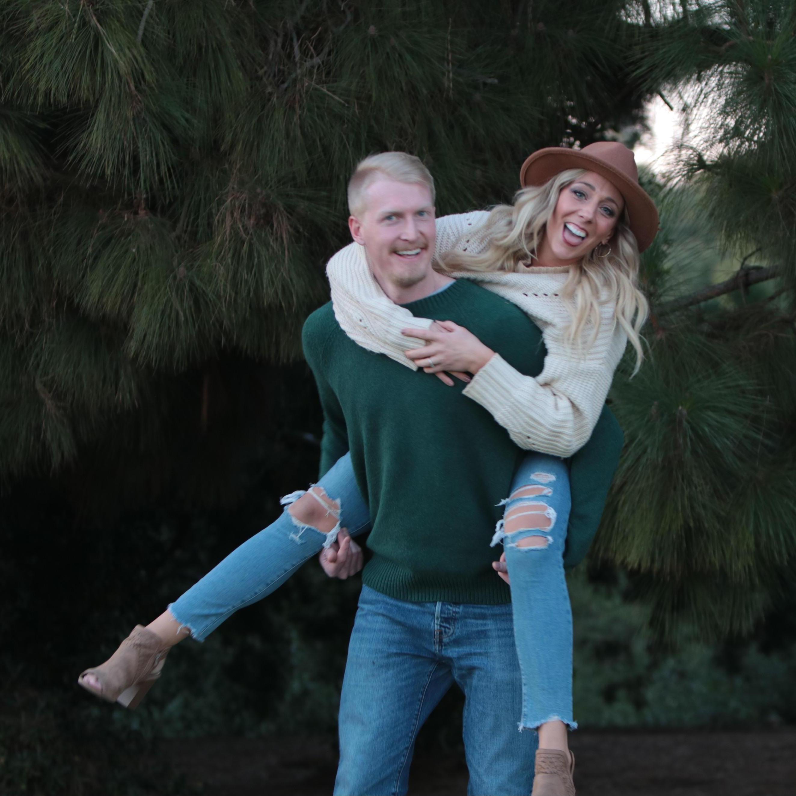 Forever goofing off together.