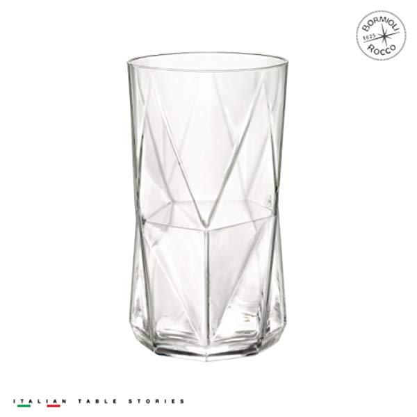 Tall Bormioli Rocco Cassiopea 16.25 oz. Cooler Glass, Set of 4