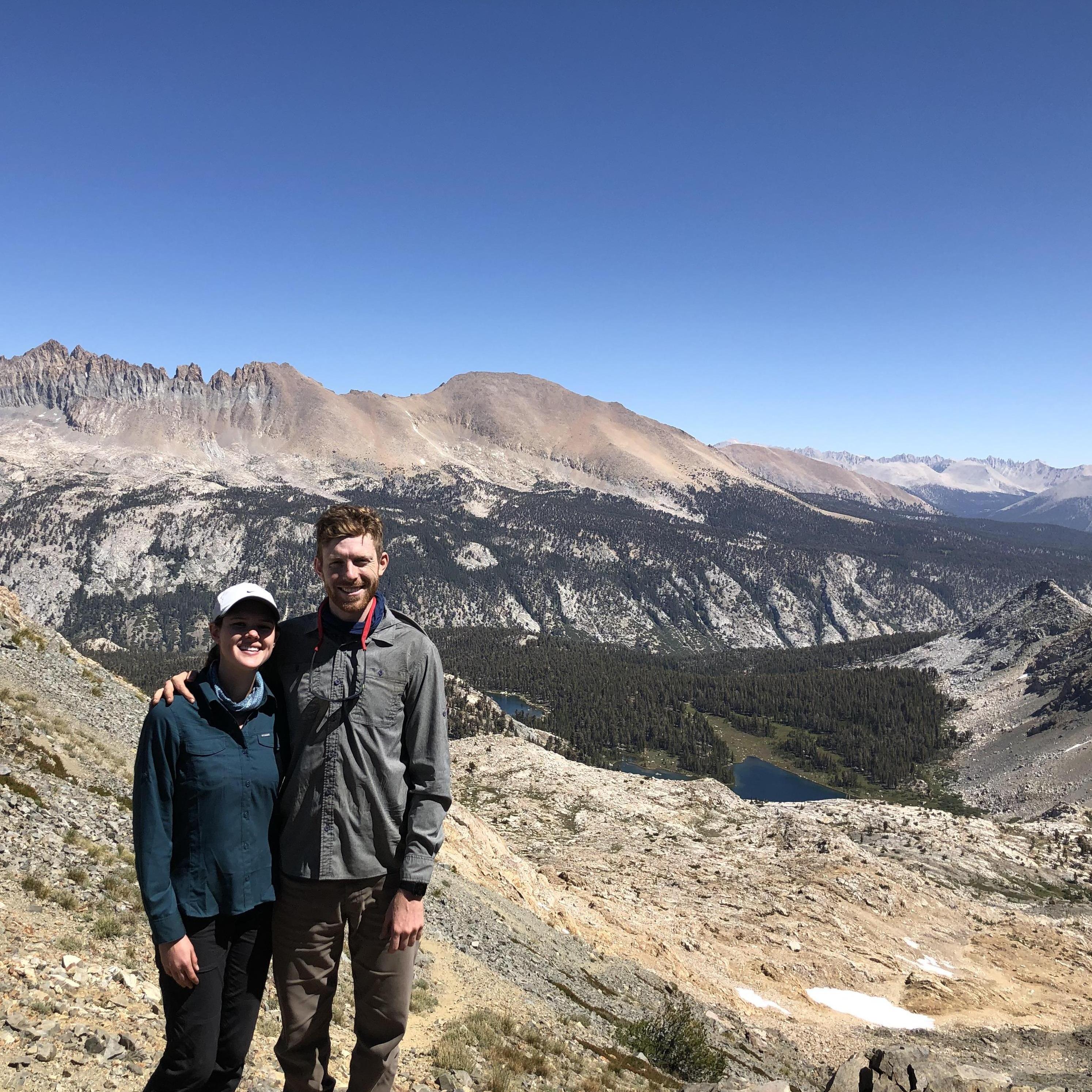 Top of Black Rock Pass, Sequoia National Park, 2019.