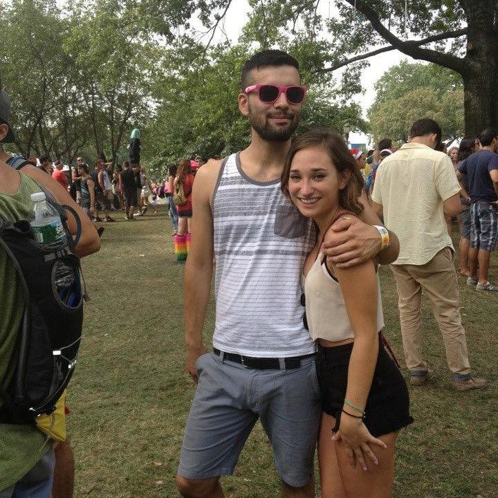 Our first concert together in 2012!