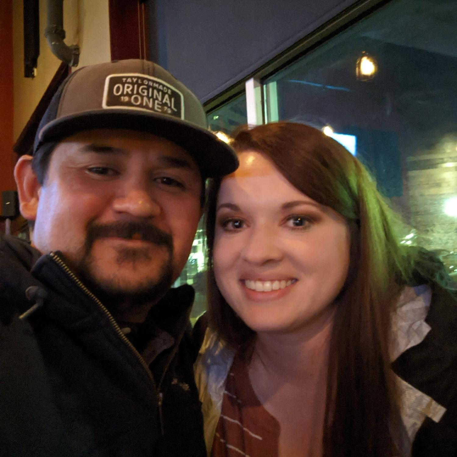 Our first selfie together!