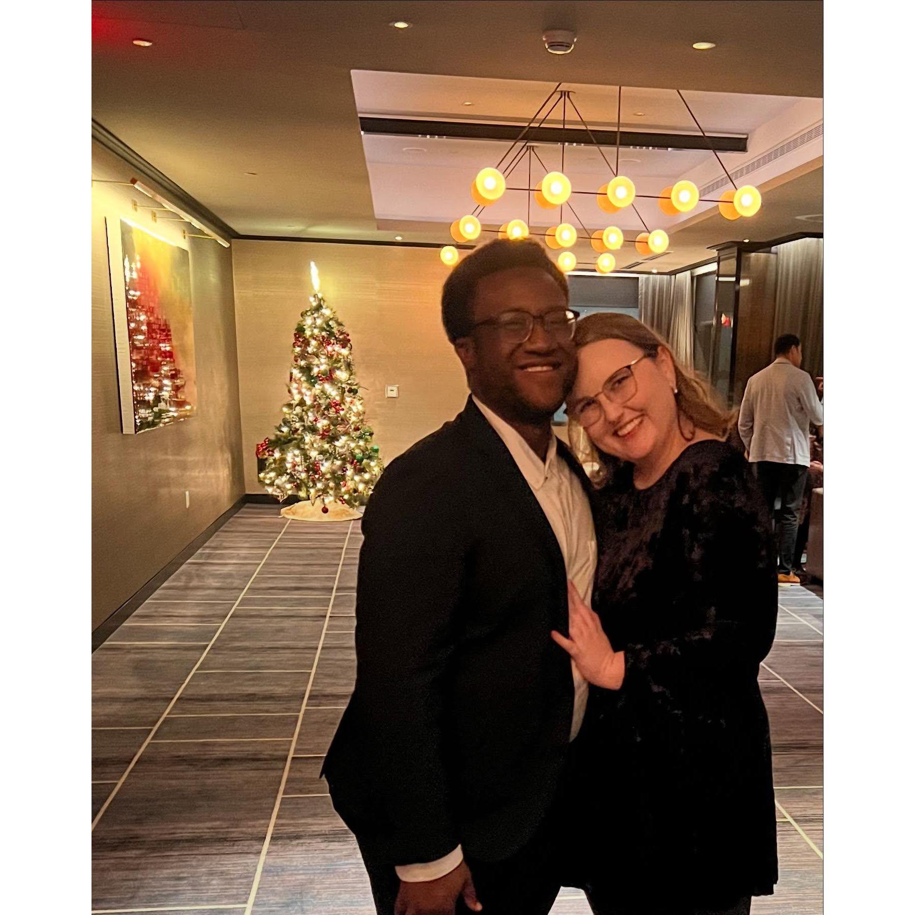 Work holiday party 2024.