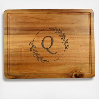 Personalized Acacia Charcuterie Cheese Cutting Board