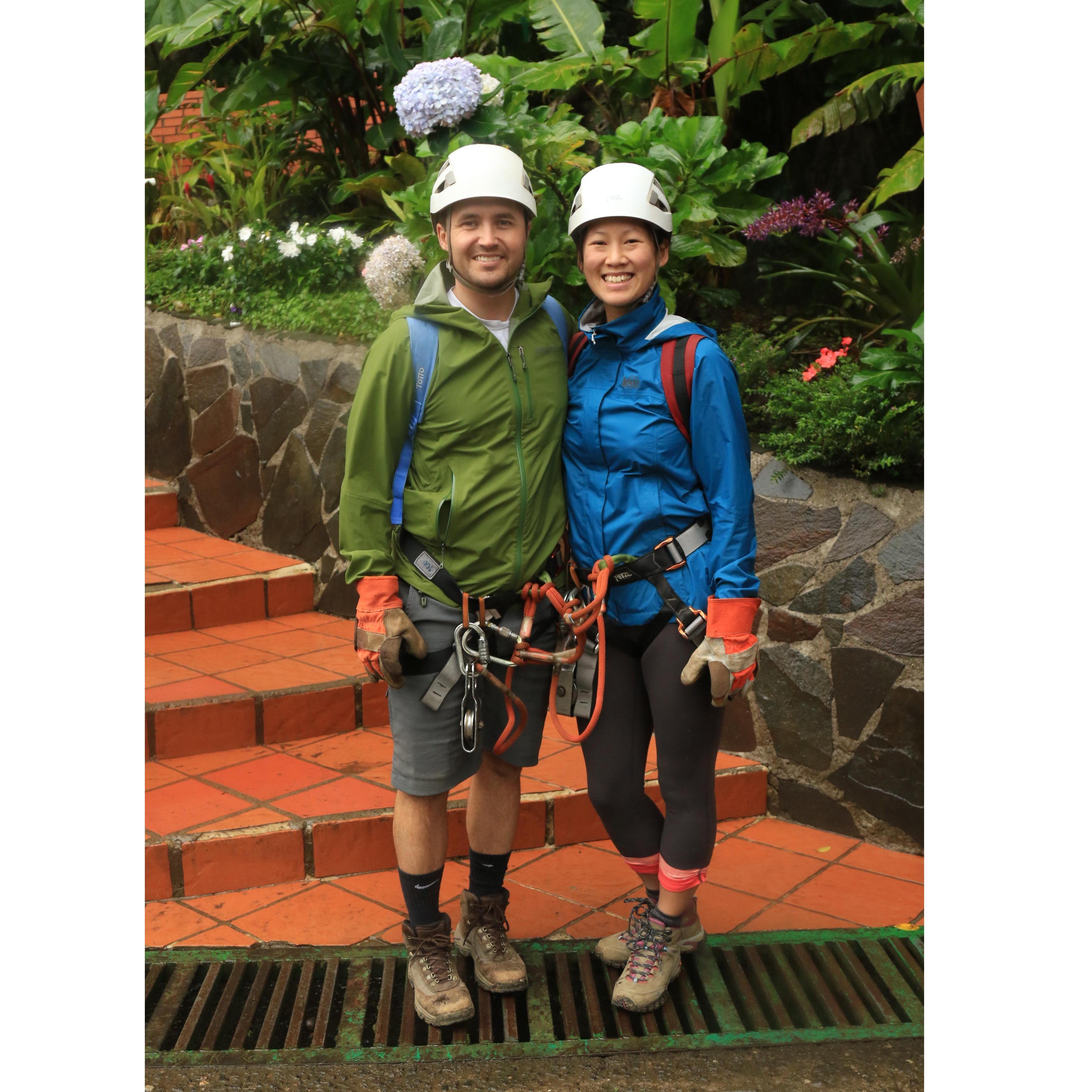 Ziplining in Costa Rica