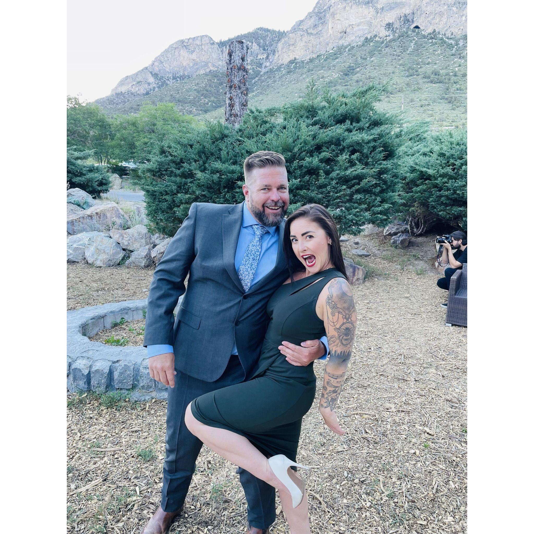 Cousin's wedding for Steeples